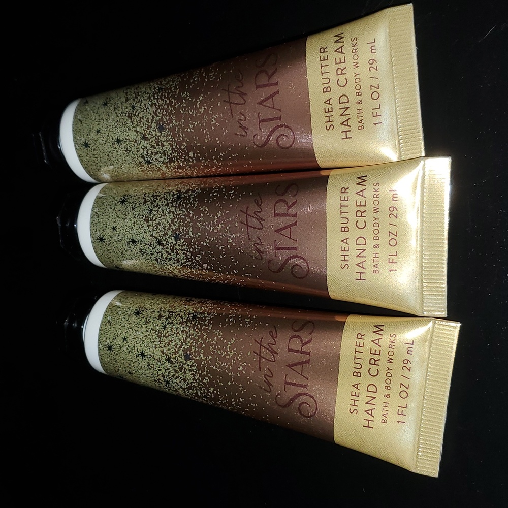 3pc Bath & Body Works In The Stars Hand Cream- NEW
